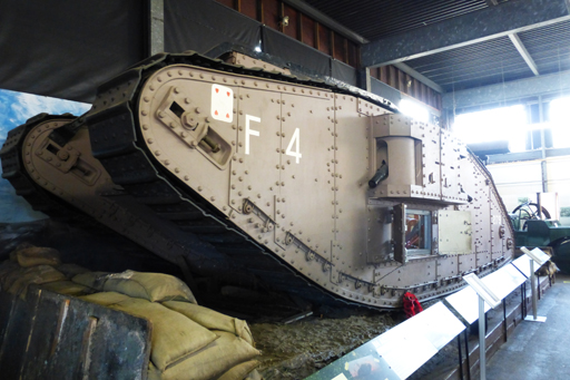 Museum of Lincolnshire Life, WWI Tank, Daphne, Somme, William Foster & Co